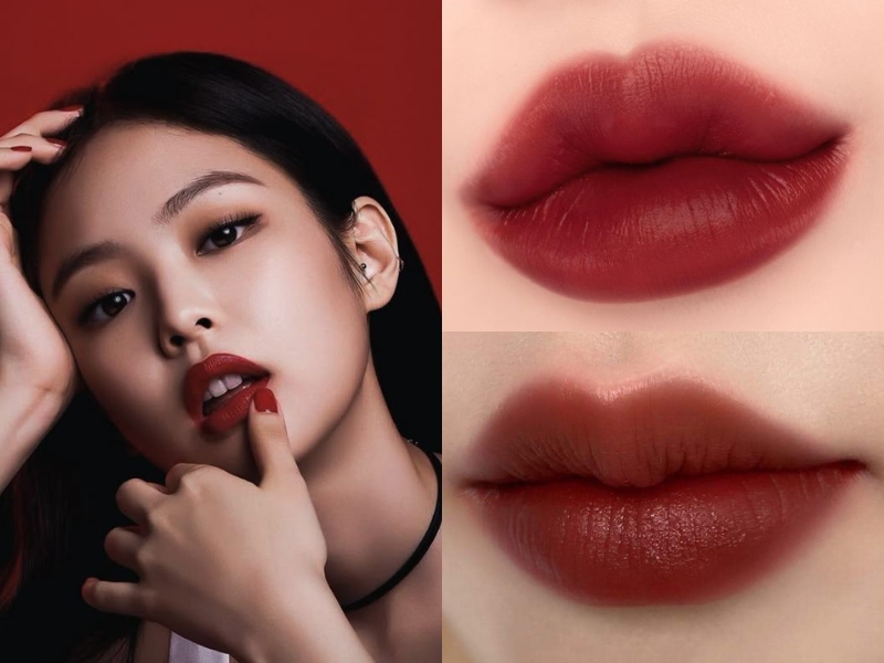 tone son đỏ mận