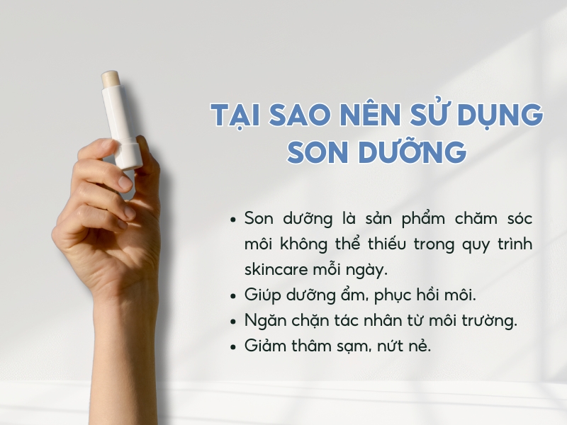 Công dụng của son dưỡng