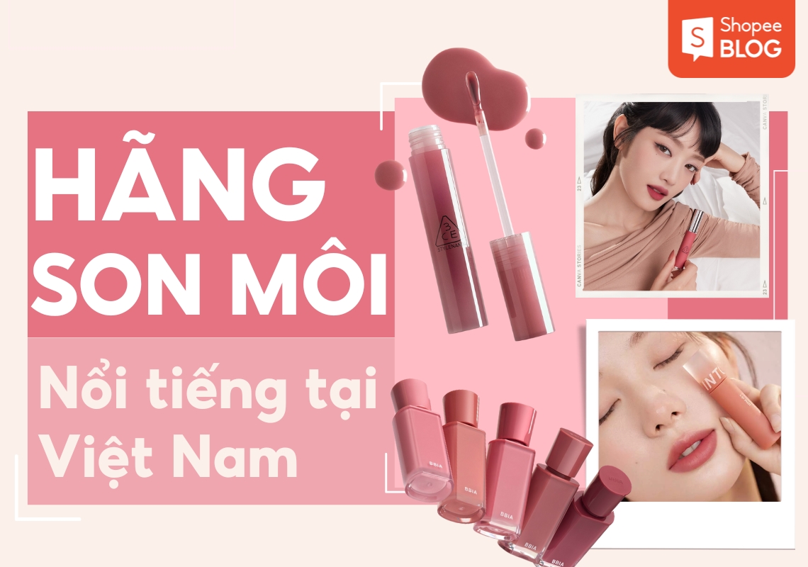 những hãng son nổi tiếng ở việt nam