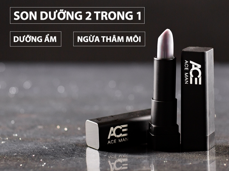 Son dưỡng môi nam ACEMAN 4 Gram