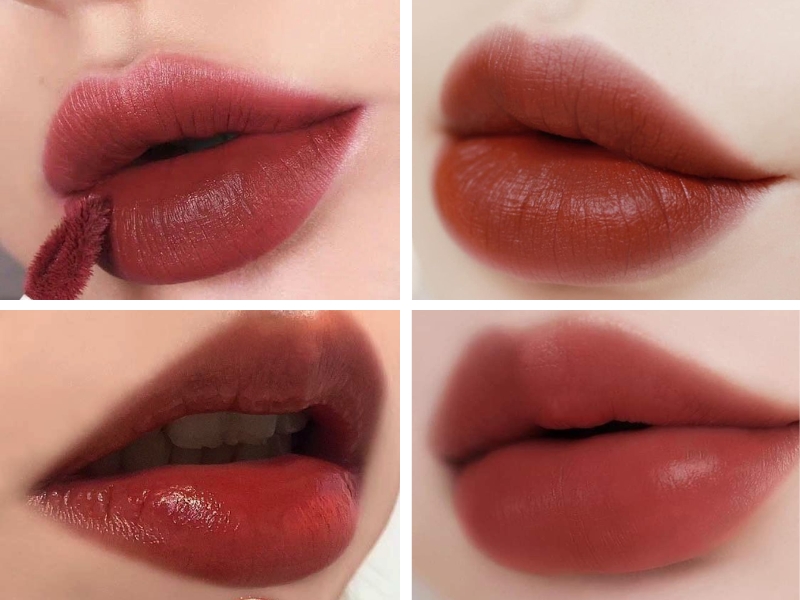 Son màu đỏ gạch