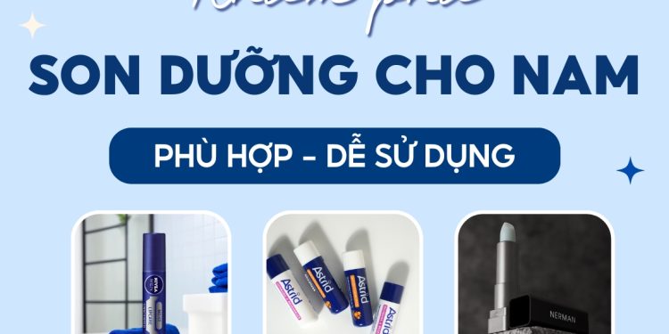 Son dưỡng môi cho nam