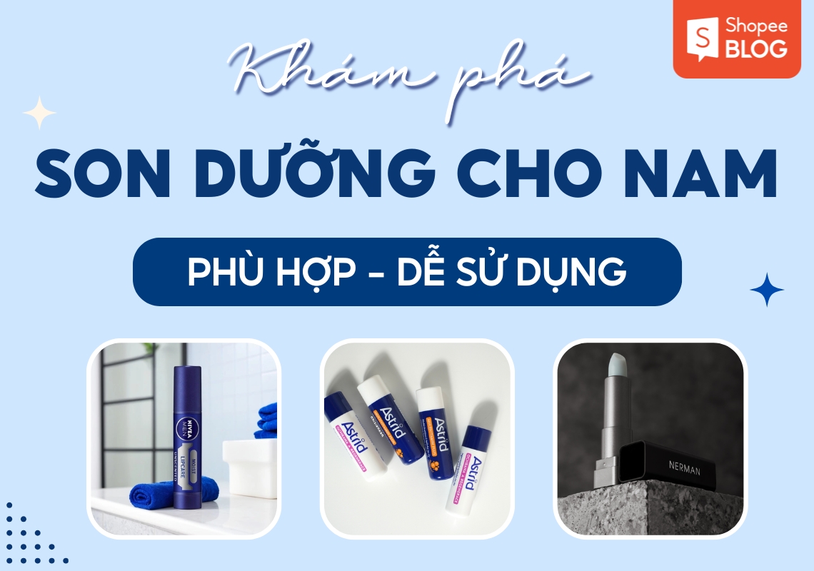 Son dưỡng môi cho nam