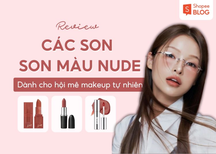 son màu nude đẹp