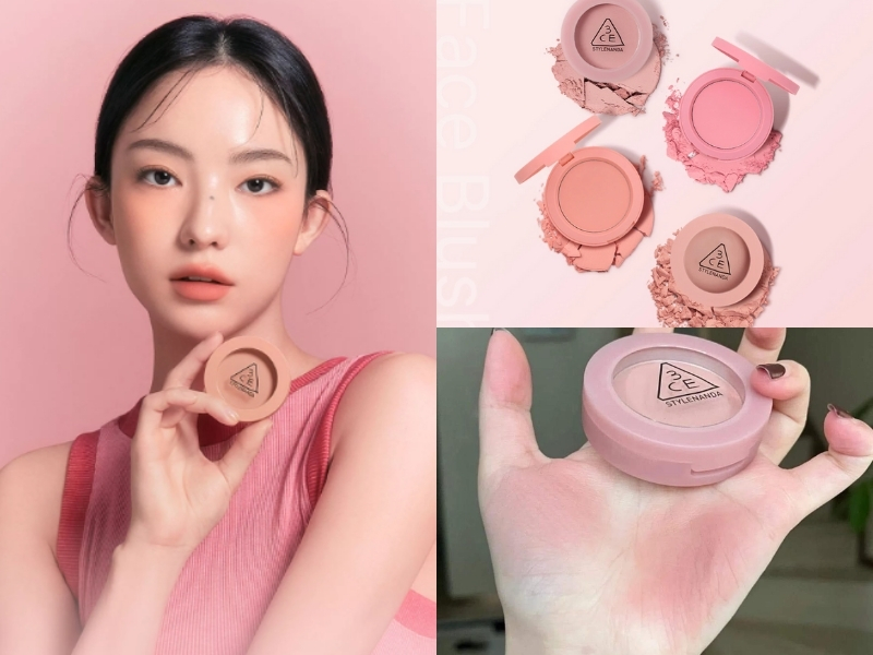 Phấn má 3CE Face Blush Soft Salmon