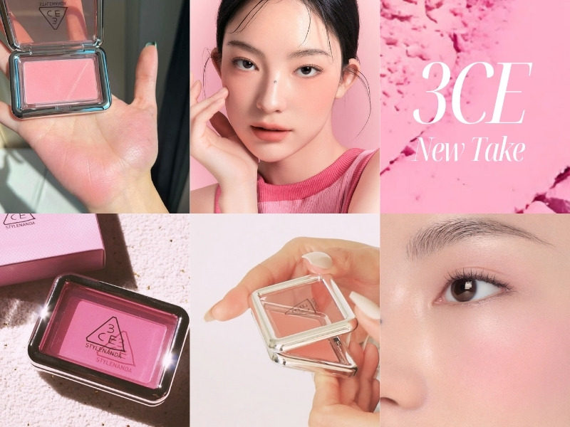 Má hồng dạng phấn 3CE New Take