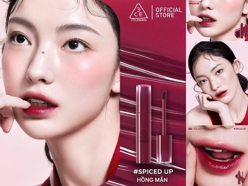 Son 3CE Lazy Pop Lip Stain