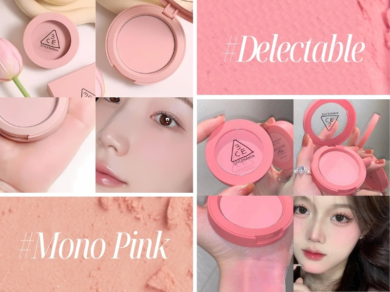 Phấn má hồng mịn lì 3CE Face Blush