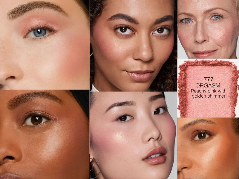 Phấn má hồng NARS màu Orgasm