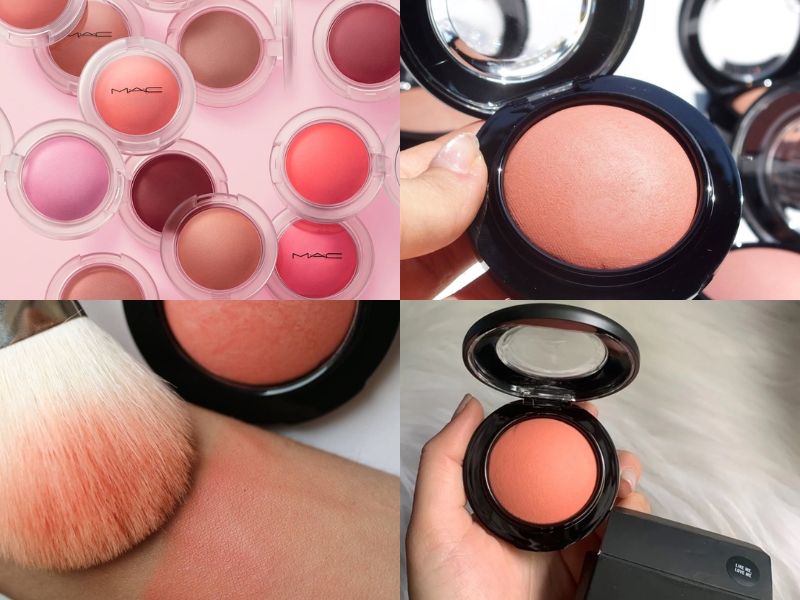 MAC Mineralize Blush có ảnh nhũ nhẹ