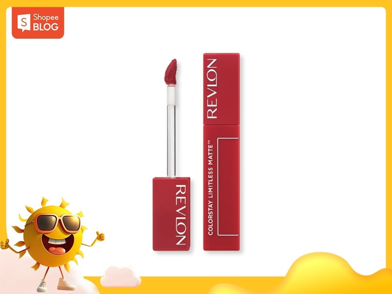 Carslan Matte Kiss màu đỏ cherry