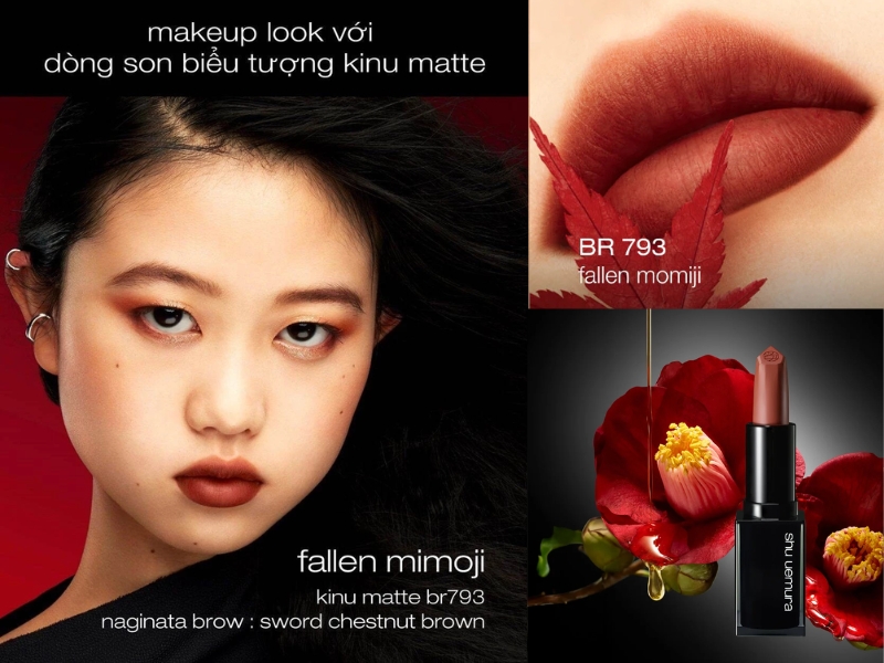 Màu son đỏ nâu BR 493 Shu Uemura