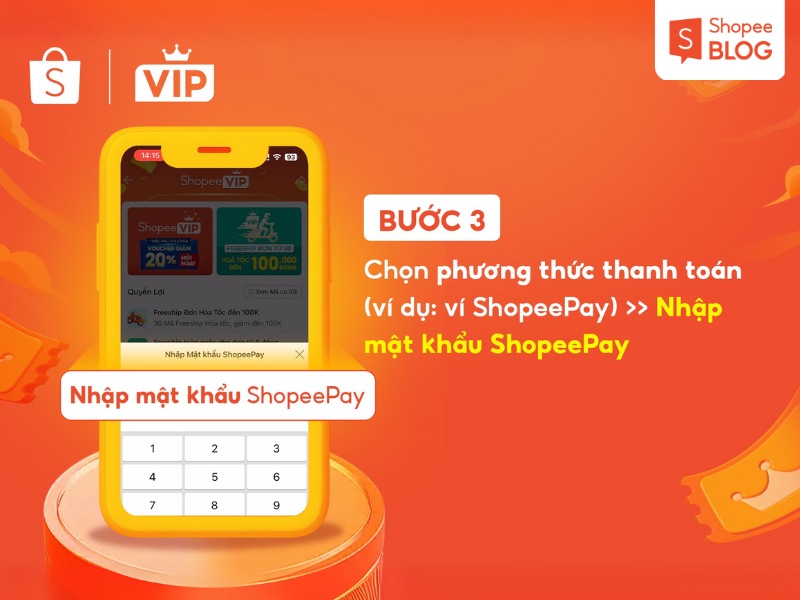 Hướng dẫn cách đăng ký gói ShopeeVIP