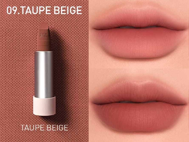 swatch son 3CE Cashmere Hug Stick Taupe Beige 