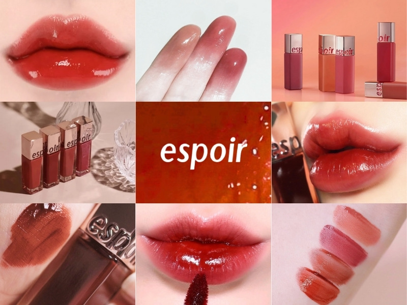 Swatch son Espoir Couture Lip Tint Shine