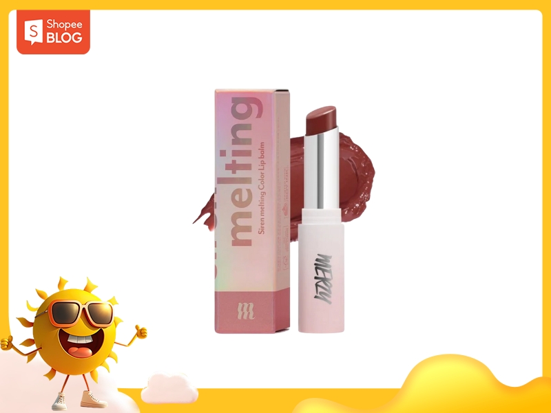 son đỏ cherry Merzy Siren Melting Color