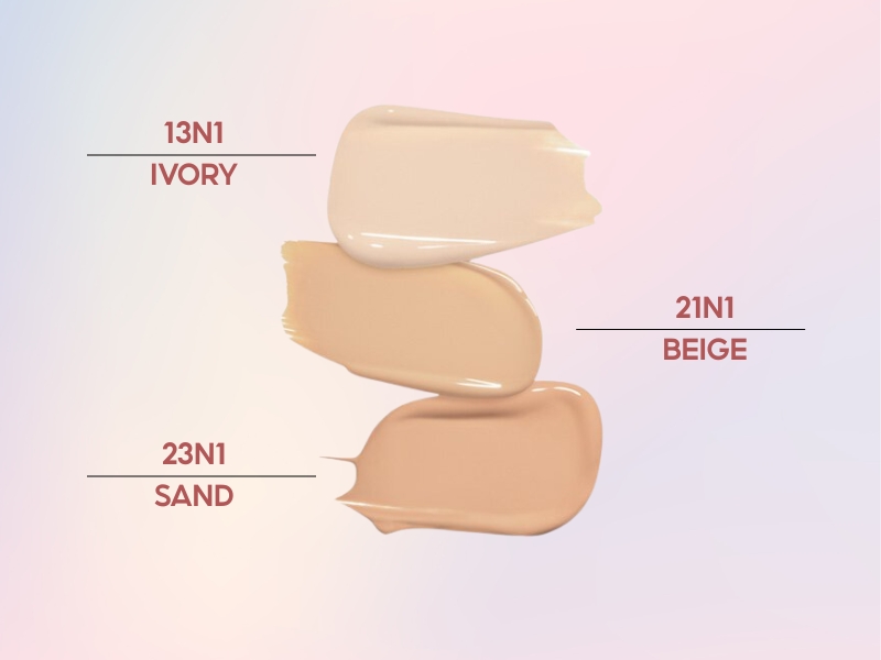 Bảng màu Laneige Neo Cushion Glow