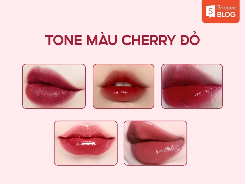 Tone son đỏ cherry