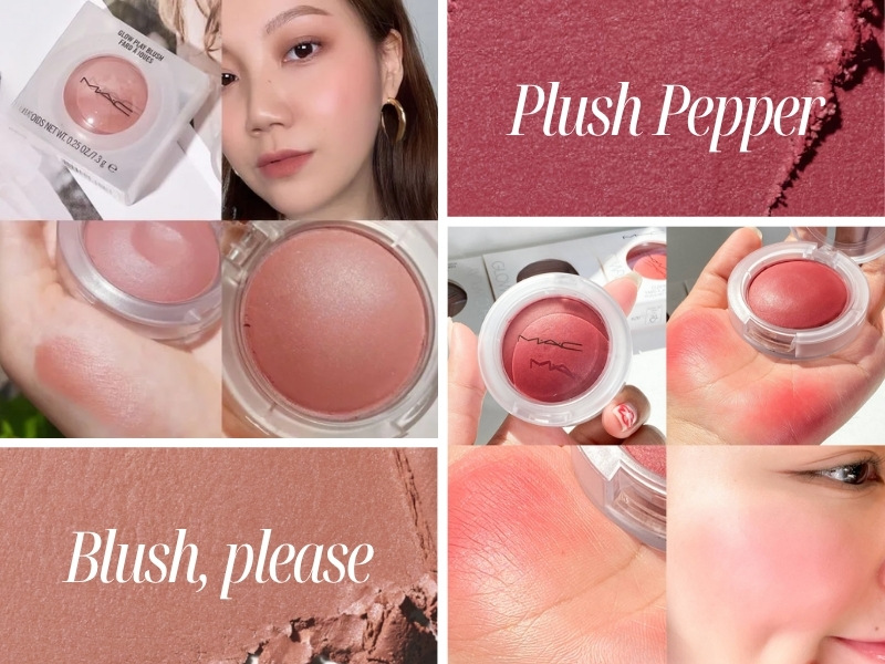 Má hồng cho da dầu MAC Glow Play Cushiony Blush