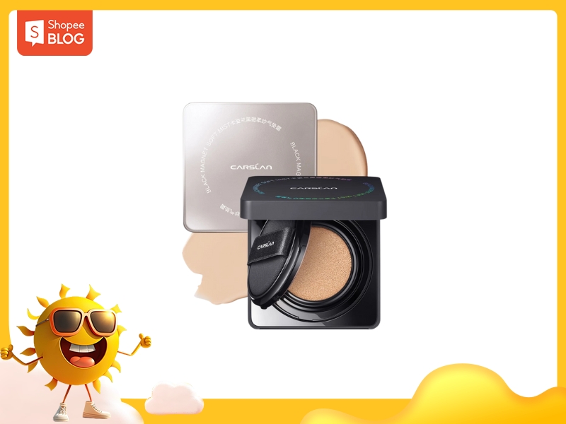 cushion cho da khô Carslan Black Magnet Soft