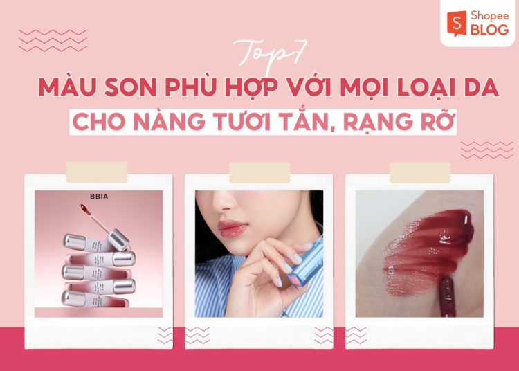 màu son phù hợp với mọi loại da