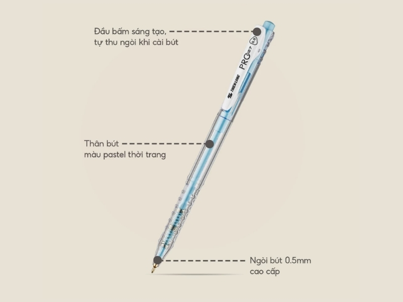 bút bi Thiên Long Pro-027 
