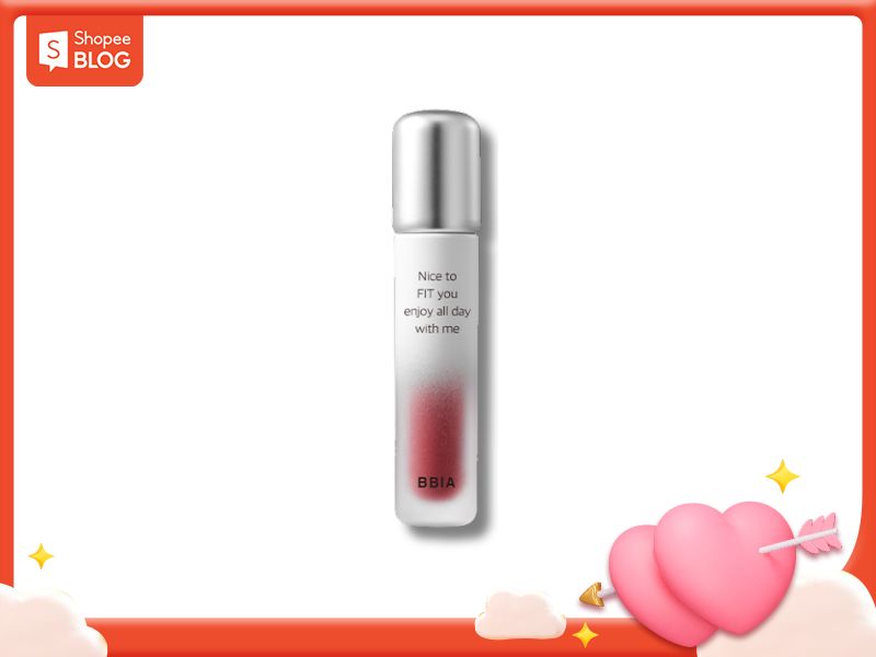 Son Bbia Air Fit Tint màu đỏ rượu trầm hợp da ngăm