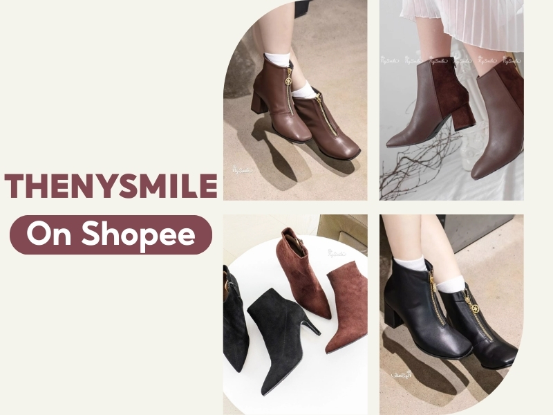 Giày boot nhà THENYSMILE