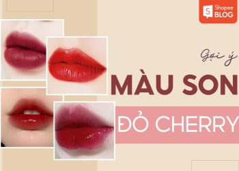 son màu đỏ cherry đẹp