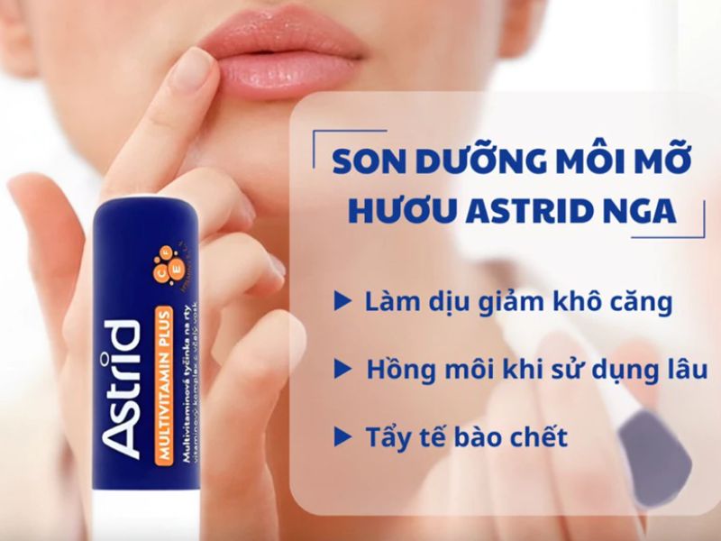 Son dưỡng mỡ hươu Astrid