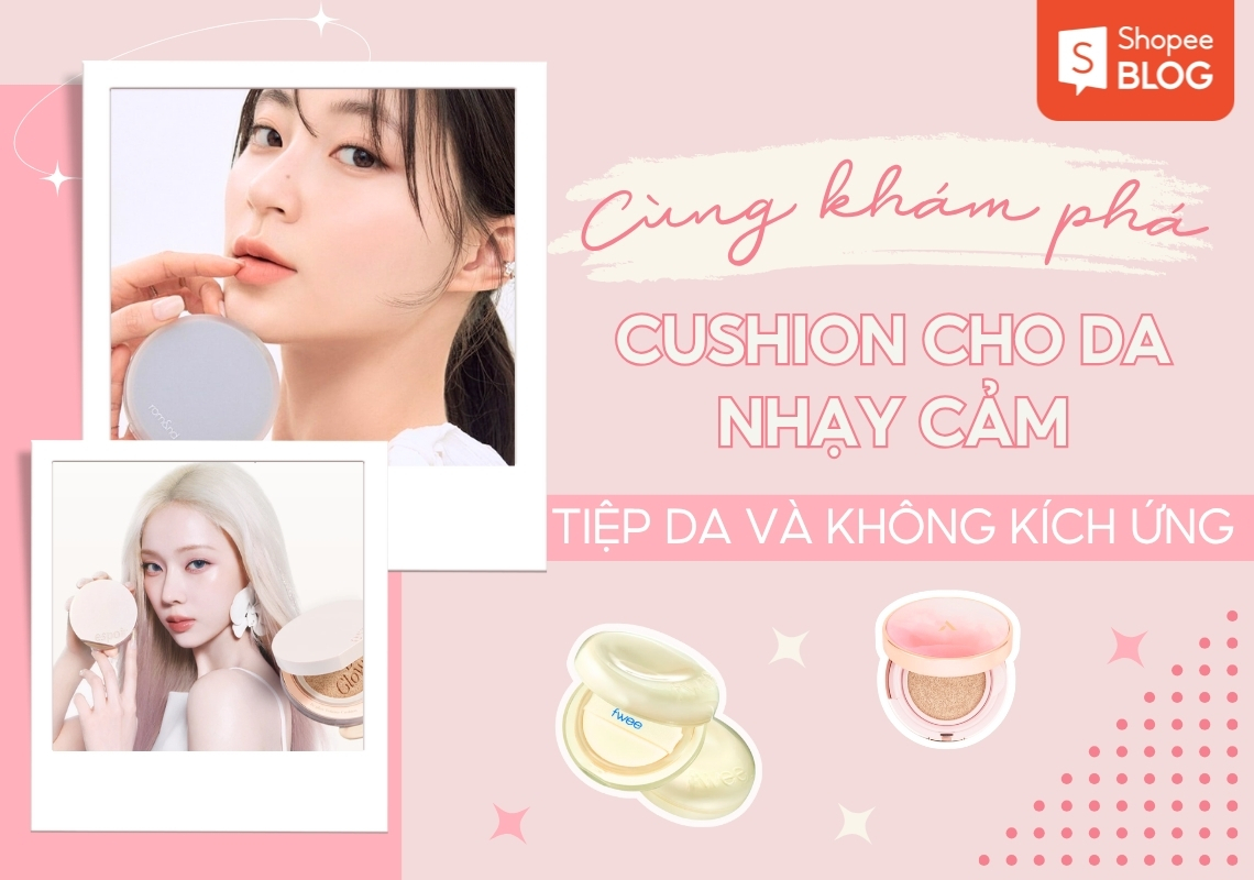 cushion cho da nhạy cảm