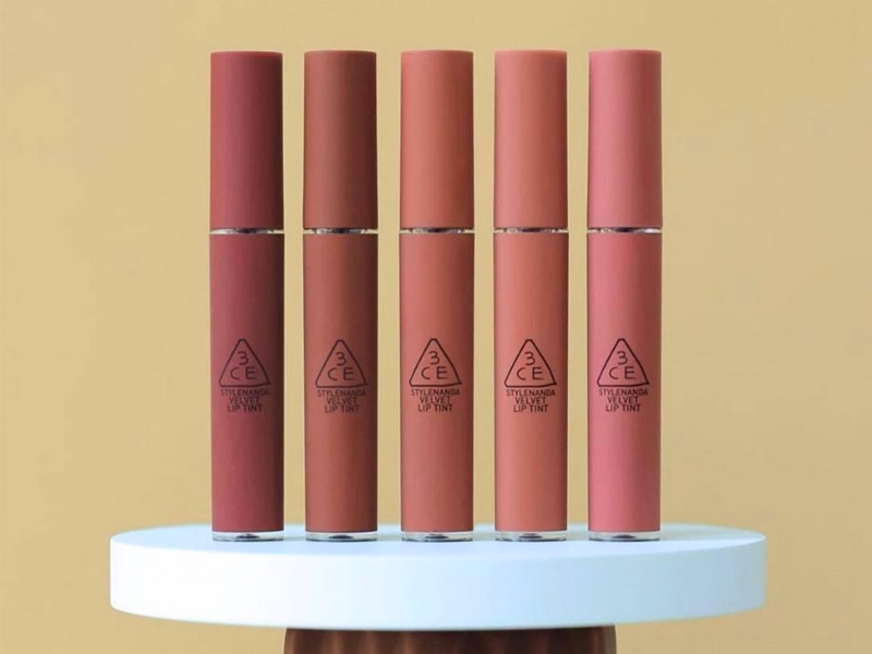 Son kem lì nhung mịn 3CE Velvet Lip Tint cho da trung bình