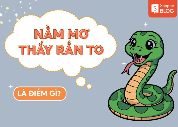 nằm mơ thấy rắn to là điềm gì