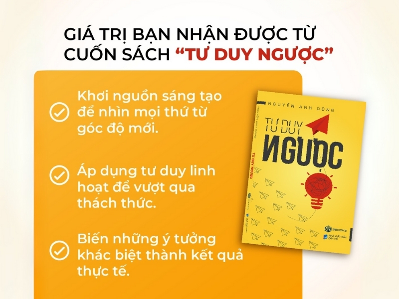 sách tư duy ngược tác giả nguyễn anh dũng