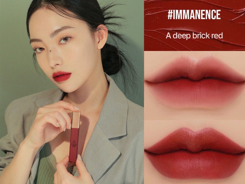 swatch son 3CE Cloud Lip Tint 