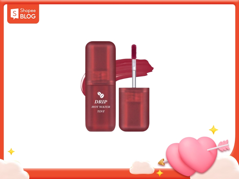 son tone đỏ berry của Black Rouge LV10 dành cho học sinh da ngăm