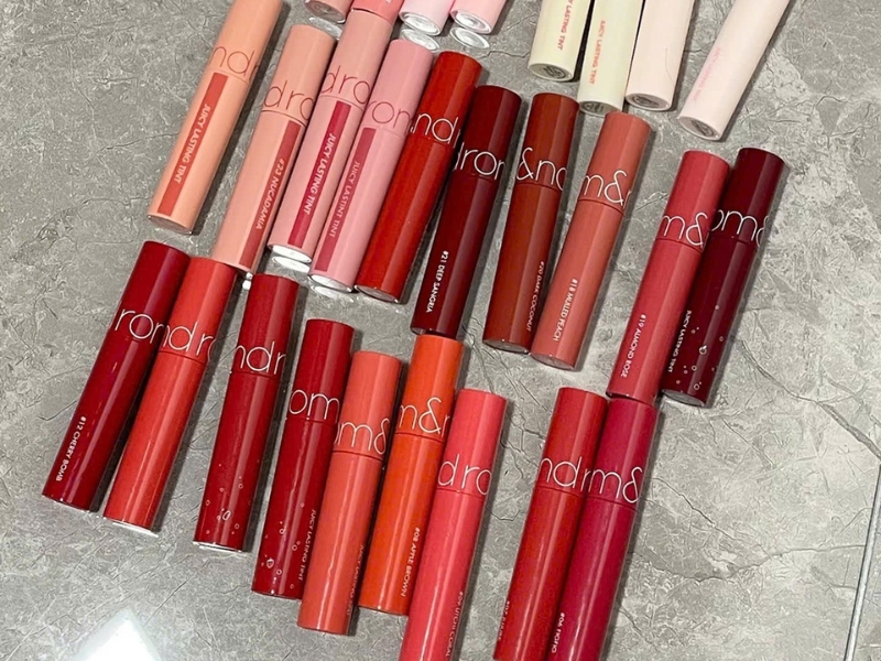 son Romand Juicy Lasting Tint cho tone da trung bình