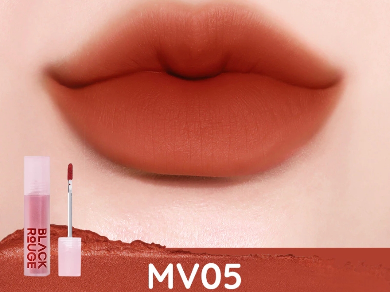 Màu son Black Rouge MV05 hợp với da ngăm