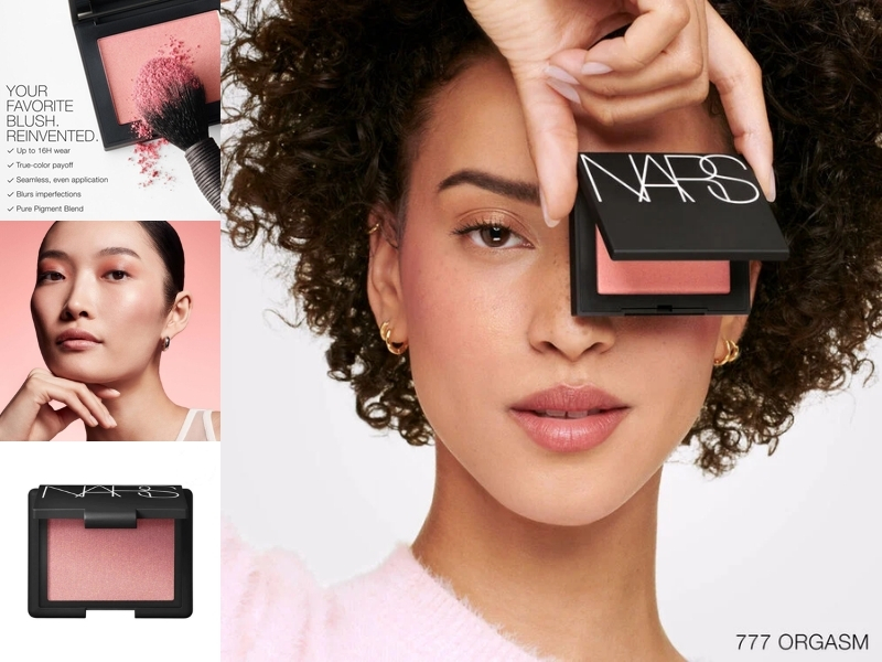 Phấn má hồng Nars màu nào đẹp? Khám phá gam màu má hồng bán chạy nhất thế giới 1