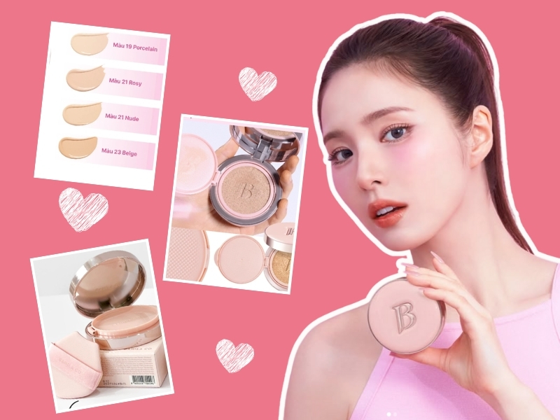phấn nước Hàn Quốc Banila Co Essence Skin Pink