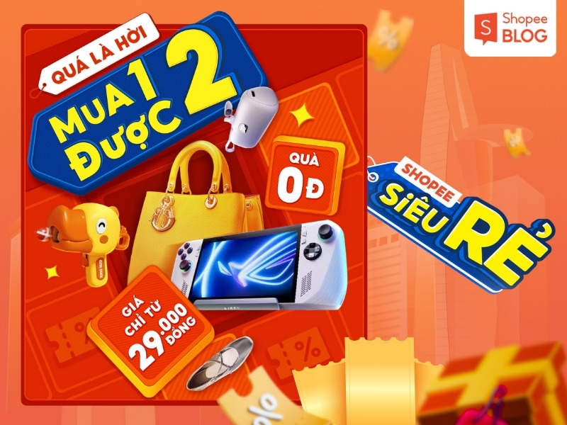 Deal hấp dẫn của chương trình Shopee Siêu Rẻ