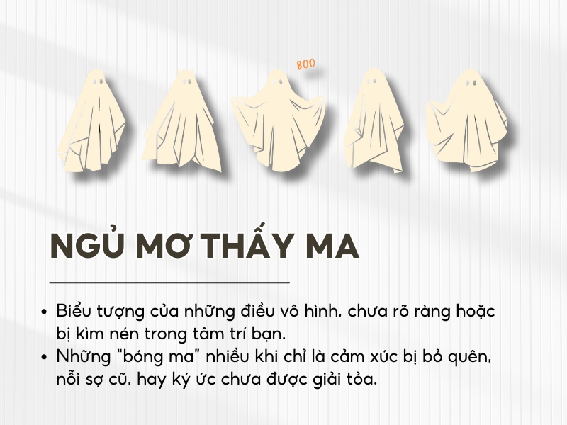 Giải mã việc nằm mơ thấy ma