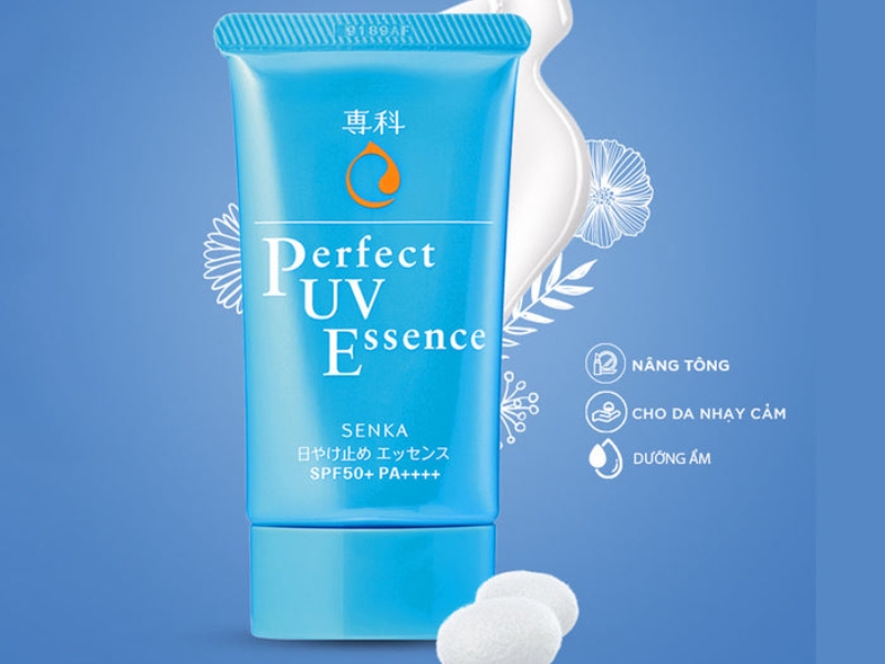 kem chống nắng Senka Perfect UV Essence