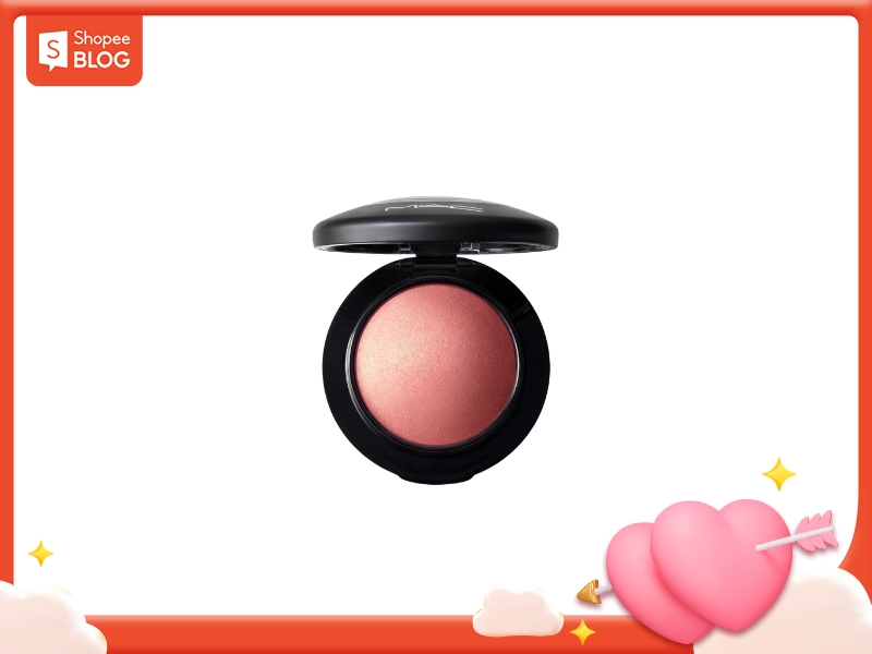 MAC Mineralize Blush có ảnh nhũ nhẹ
