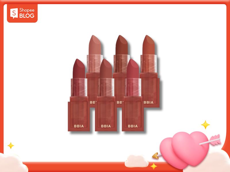 Son BBIA Last Powder Lipstick cho da ngăm