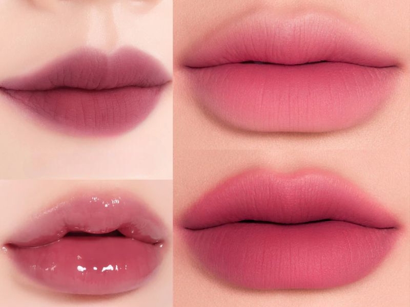 Các sắc thái của màu hồng mận