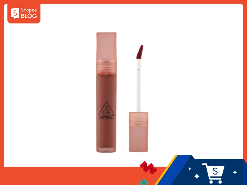 Son kem 3CE Blur Water Tint màu Sepia 