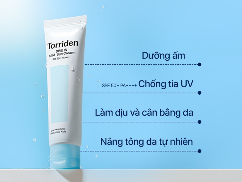 Kem chống nắng Torriden