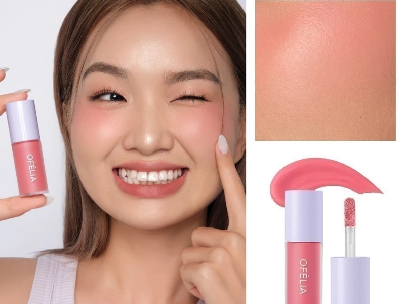 má hồng LB8 Daydream OFÉLIA Lolli Liquid Blush