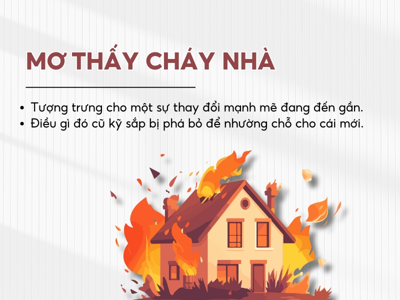 Giải mã việc nằm mơ thấy cháy nhà